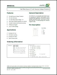 Click here to download APX9141DEE-TBL Datasheet