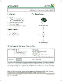 Click here to download APM3023NVC-TUL Datasheet