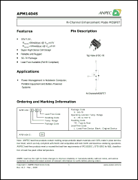 Click here to download APM1404SC-TRL Datasheet