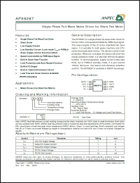 Click here to download APX9267XI-TRL Datasheet
