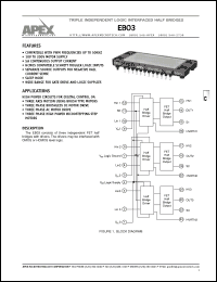 Click here to download EB03 Datasheet