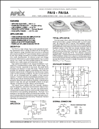 Click here to download PA19 Datasheet