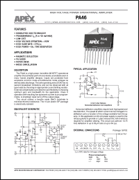 Click here to download PA46 Datasheet