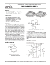 Click here to download PA81 Datasheet