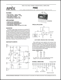 Click here to download PA92 Datasheet