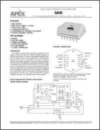 Click here to download SA08 Datasheet