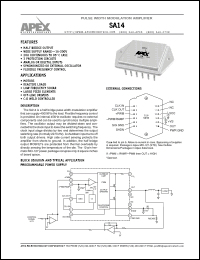 Click here to download SA14 Datasheet