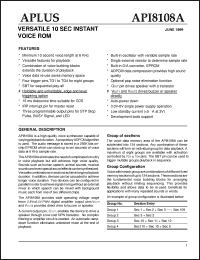 Click here to download APl8108 Datasheet