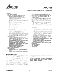 Click here to download APU428 Datasheet