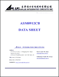Click here to download ASM0912CB Datasheet