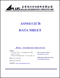 Click here to download ASM4112CB Datasheet