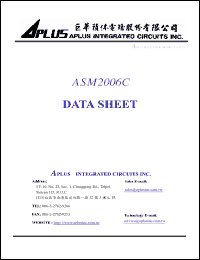 Click here to download ASM2006C Datasheet