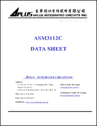 Click here to download ASM3112C Datasheet