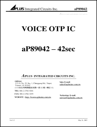 Click here to download AP89042 Datasheet