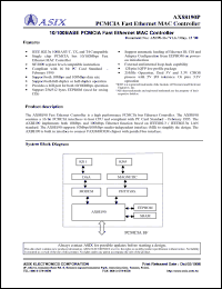 Click here to download AX88190P Datasheet