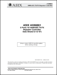 Click here to download AX88861 Datasheet