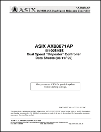 Click here to download AX88871AP Datasheet