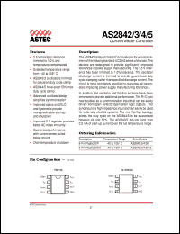 Click here to download AS2843N Datasheet
