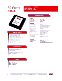 Click here to download AK60C-048L-033F08 Datasheet