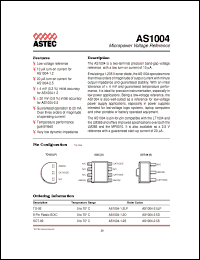 Click here to download AS1004 Datasheet