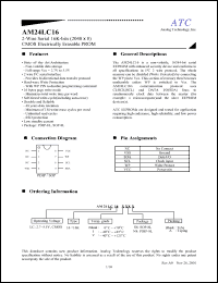 Click here to download AM24LC16IN8 Datasheet