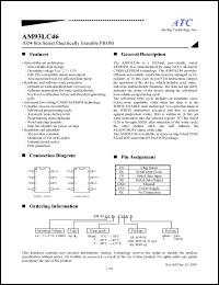 Click here to download AM93LC46GS8 Datasheet