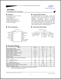 Click here to download AP34063S8 Datasheet