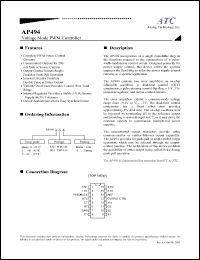 Click here to download AP494VD16 Datasheet