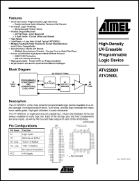 Click here to download ATV2500H-25LM/883 Datasheet