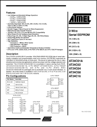 Click here to download AT24C01A-10 Datasheet