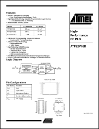 Click here to download ATF22V10B-10 Datasheet