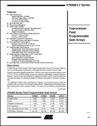 Click here to download AT6010LV-4JC Datasheet