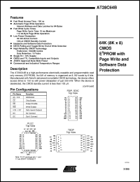 Click here to download AT28C64B-15 Datasheet