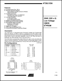 Click here to download AT28LV256-20JI Datasheet