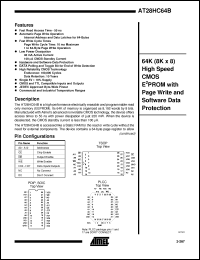 Click here to download AT28HC64B-12 Datasheet