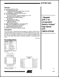 Click here to download AT27BV1024-15JC Datasheet
