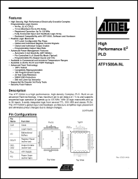 Click here to download ATF1500A-10AC Datasheet