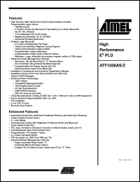 Click here to download ATF1508AS-7QC100 Datasheet
