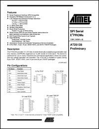 Click here to download AT25128-10PC-1.8 Datasheet