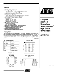 Click here to download AT27BV020-90CI Datasheet