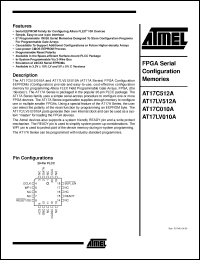 Click here to download AT17C010A-10JI Datasheet