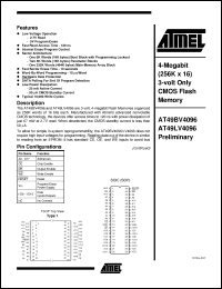 Click here to download AT49LV4096-20TC Datasheet