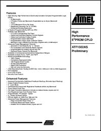 Click here to download ATF1502ASL-20AI44 Datasheet