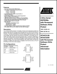 Click here to download AT24CS256W-10SI-1.8 Datasheet