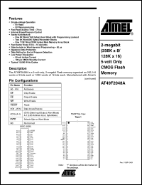Click here to download AT49F2048A-90RC Datasheet