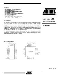 Click here to download AT43301-AL Datasheet