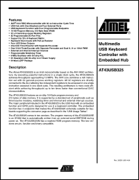 Click here to download AT43USB325E-AC Datasheet