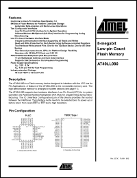 Click here to download AT49LL080-33JC Datasheet