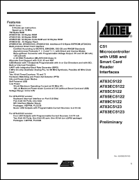 Click here to download AT83C5122 Datasheet