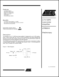 Click here to download ATR0610 Datasheet